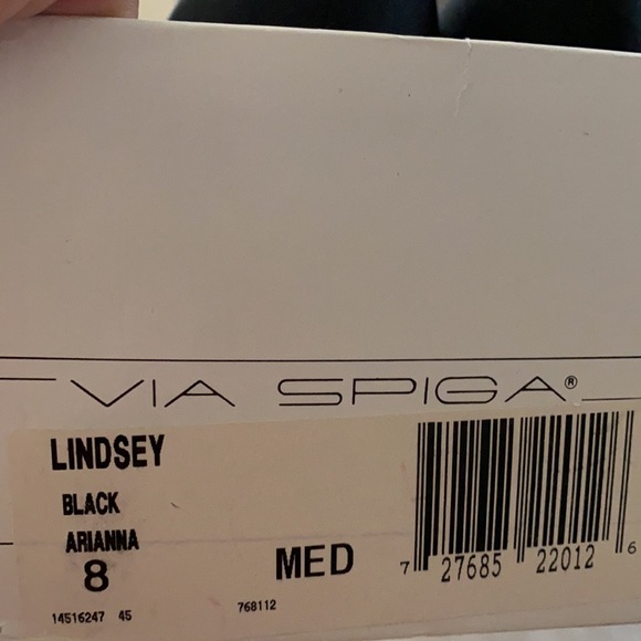 Via Spiga black satin pumps - Picture 6 of 6